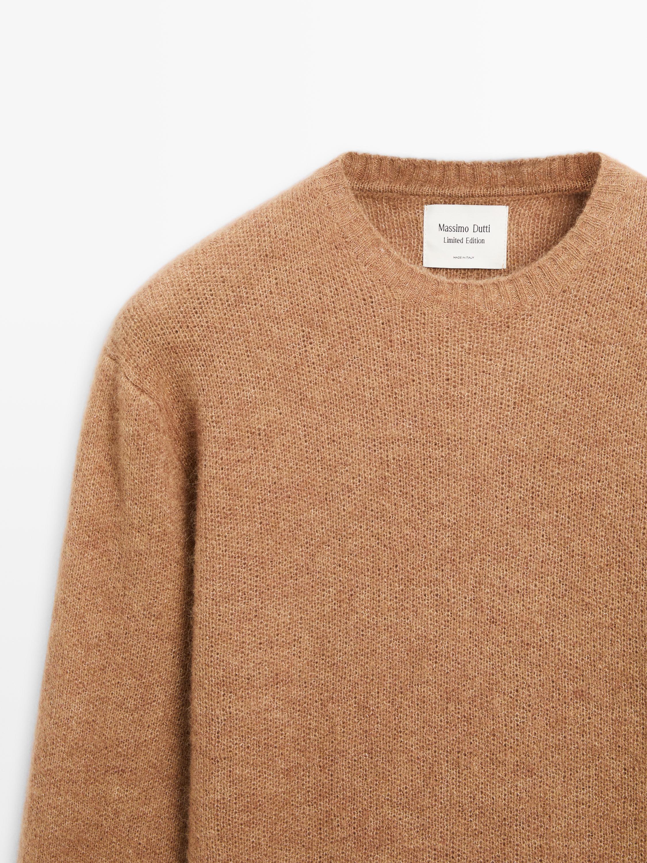 Knit alpaca blend sweater - LIMITED